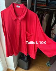 Chemise rouge 