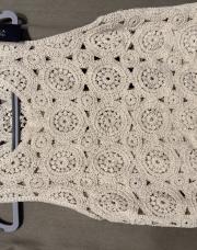 Haut croc top crochet - TU : 34/36 au 40 - NEUF !