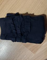 Pantalon bleu 6m volants 