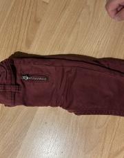 Jeans bordeaux 6m