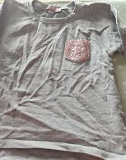 Pull fin gris lila rose 5