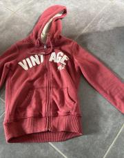 Gilet rouge bordeaux XS