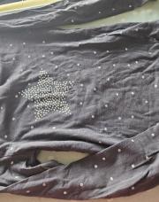 Haut 6ans gris étoile strass