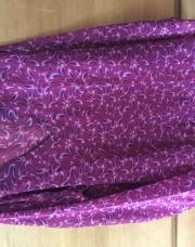Blouse bordeaux-XL
