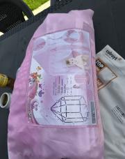 Tente rose