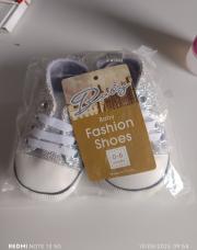 Chaussure bébé argenté 