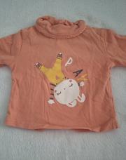 Blouse orange lapin 