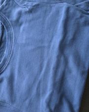 T-shirt bleu basic kiabi 6A 
