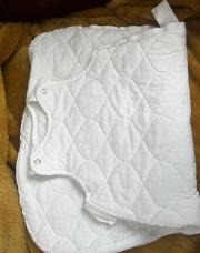 Sac de couchage blanc 
