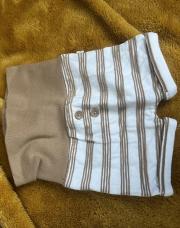 Short ligne marron 