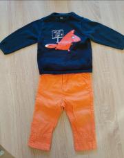 Ensemble pull Fox renard 12 mois Orchestra 