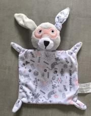 Doudou neuf lapin