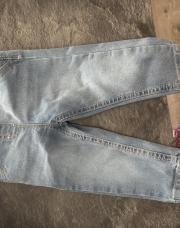 Jeans élastique de couleurs 
