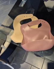 Set bavoir silicone 