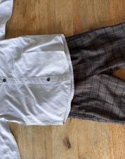 Ensemble pantalon chemise H&M 12 mois