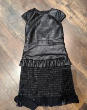Robe cuir guess 7 ans
