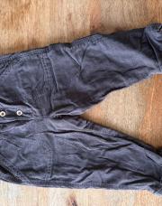 Pantalon gris velours 12 mois