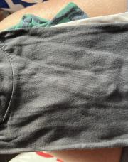 T shirt gris 122/128