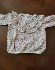 3ans - pull fleuris col