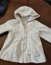 18m - manteau blanc 