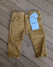 Pantalon slim moutarde 74cm