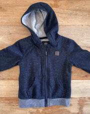 Gilet bleu moucheté 18 mois