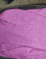 Robe pull mauve
