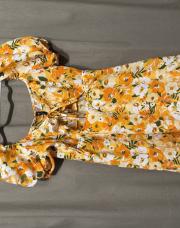 Robe jaune H&M - T. 44 - NEUF ! 