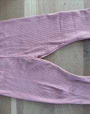 Legging rose cotelé tex