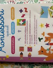 Mon grand cahier Montessori spécial concentration, attention, mémoire