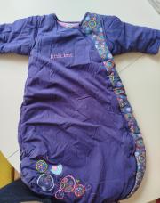 Gigoteuse bleue fleurie T2 (6-18m)Premaman