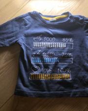 Tshirt 12m food sleep love