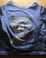 Tshirt 12m ours marine