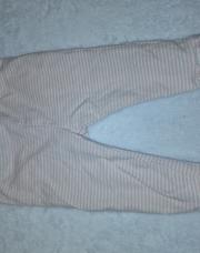 Pantalon ligne rose a pieds