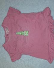 Tee-shirt rose grenouille 