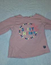 Tee-shirt manche longue sweet heart