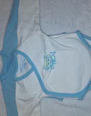 Lot body manche longue bleue et blanc