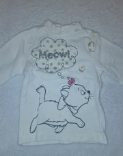 Tee-shirt manche longue meow 