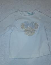 Tee-shirt manche longue minnie 
