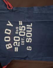 T-shirt bleu « soul »