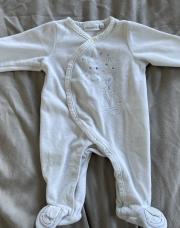 Pyjama Velours Noukies 1 mois 