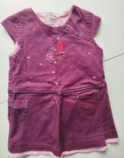 Robe mauve motif tea 12m Influx