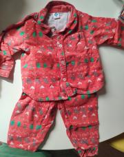 Pyjama de Noël 12m Tex 