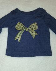 Tee-shirt longue manche nœud 