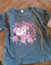 T-shirt mauve 80 my sweet puppy