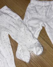 2 legging taille 1 mois 