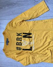 T-shirt manches longues TQF jaune 5ans 