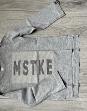 T-shirt manches longues gris Hema 