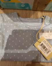 T-shirt LM Levv bleu ciel 3 mois