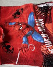 Cape de bain Spiderman rouge 